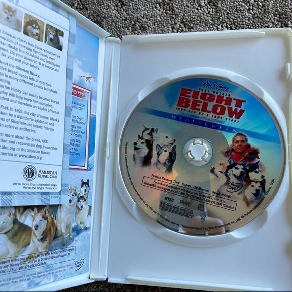 3 for $15|| Eight Below Disney Family Movie DVD - Picture 8 of 9